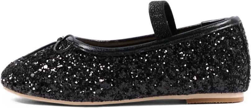 Colors Of California Ballerina's met glitterbandje Zwart - Foto 5