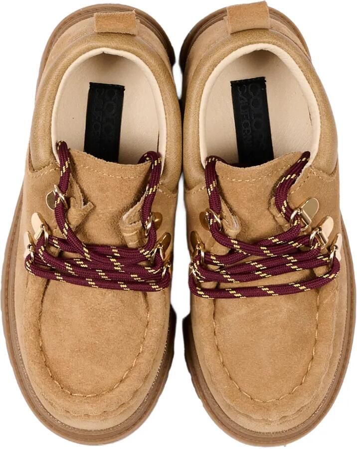 Colors Of California Bixbyk suède mocassins met veters Bruin - Foto 3