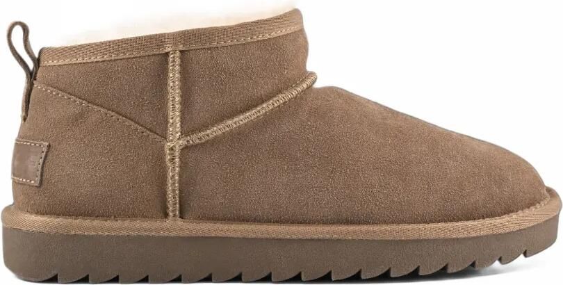 Colors Of California Miwo suede shearling-lined boots Bruin