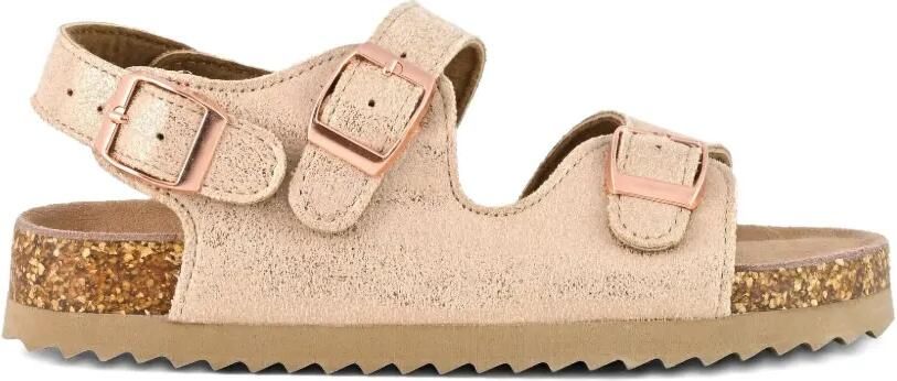 Colors Of California Sandalen met geborstelde afwerking Roze