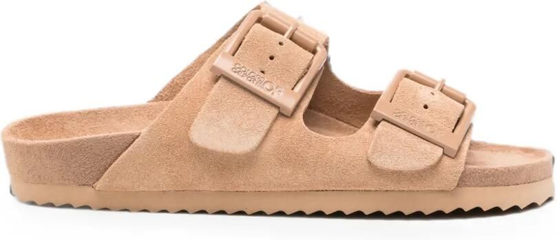 Colors Of California Sandalen met gesp Beige