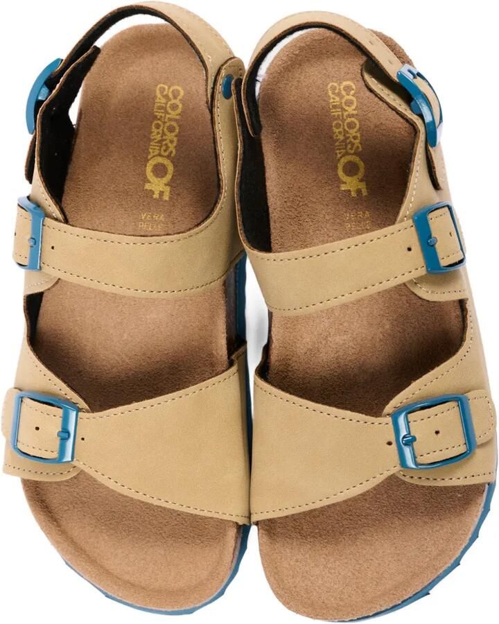 Colors Of California Sandalen met gesp Beige - Foto 2
