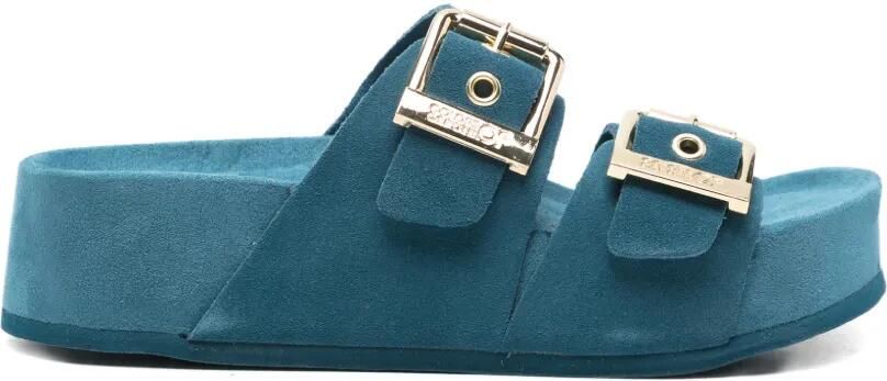 Colors Of California Sandalen met gesp Blauw