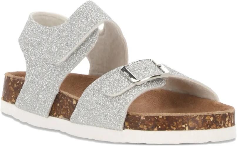 Colors Of California Sandalen met glitter gesp Zilver - Foto 3
