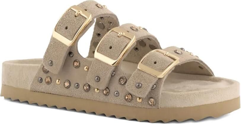 Colors Of California Sandalen verfraaid met studs Bruin