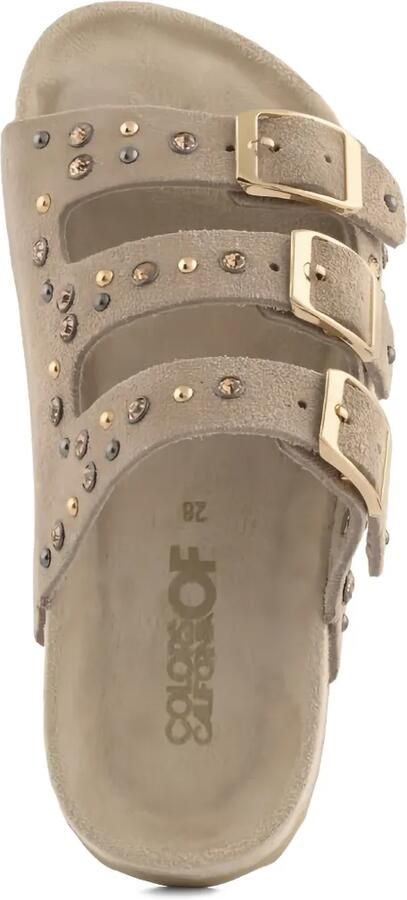 Colors Of California Sandalen verfraaid met studs Bruin - Foto 2