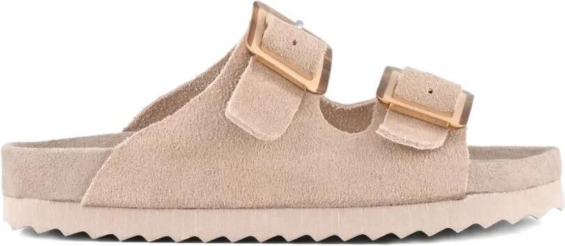 Colors Of California Suède sandalen Beige