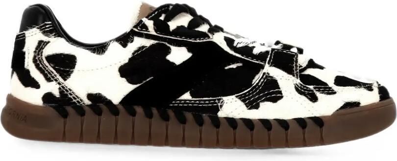 Colors Of California Tahoe sneakers van koeienhuid met koeien-print Wit