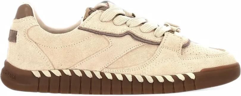 Colors Of California TAHOE suede panelled sneakers Beige