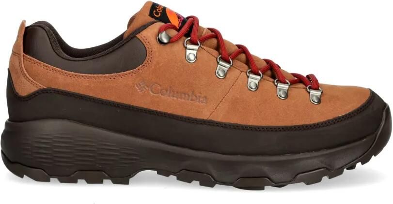 Columbia Alpine low-top sneakers met vlakken Bruin