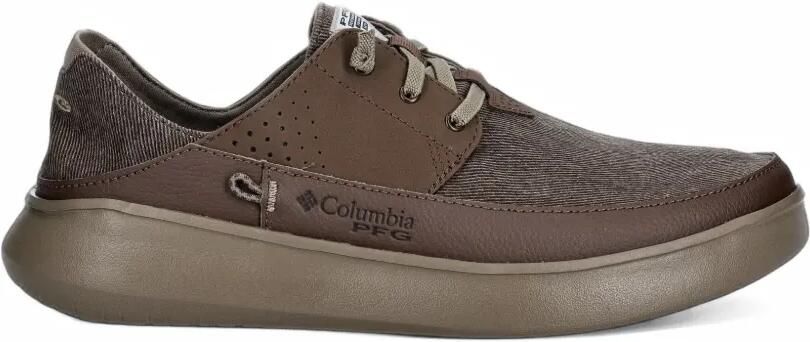Columbia Boatside sneakers met vlakken Bruin
