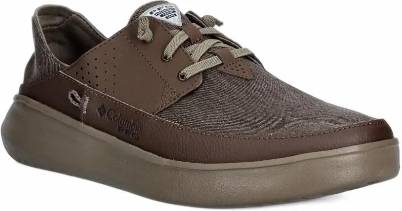 Columbia Boatside sneakers met vlakken Bruin - Foto 3