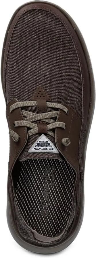 Columbia Boatside sneakers met vlakken Bruin - Foto 4