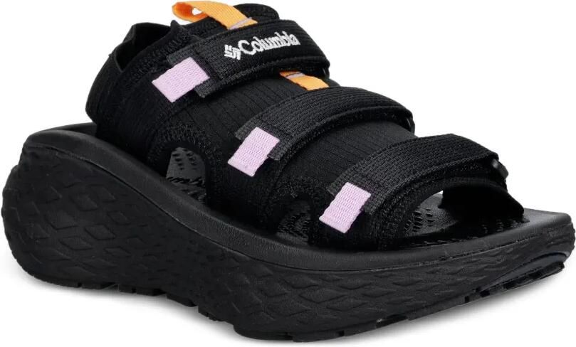 Columbia Konos Elevate sandalen met plateauzool en klittenband Zwart - Foto 2