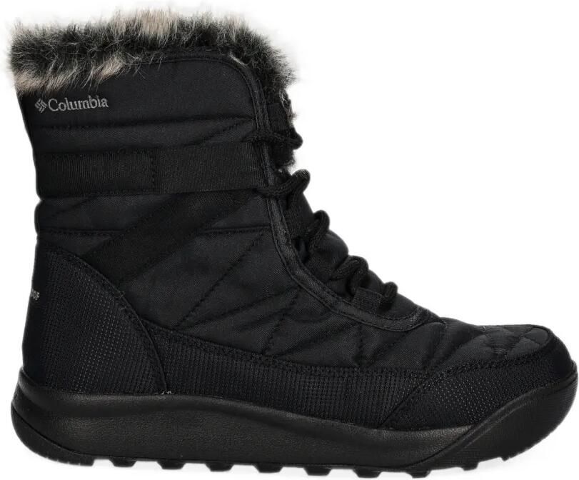 Columbia Minx Shorty IV faux-fur trim quilted boots Zwart