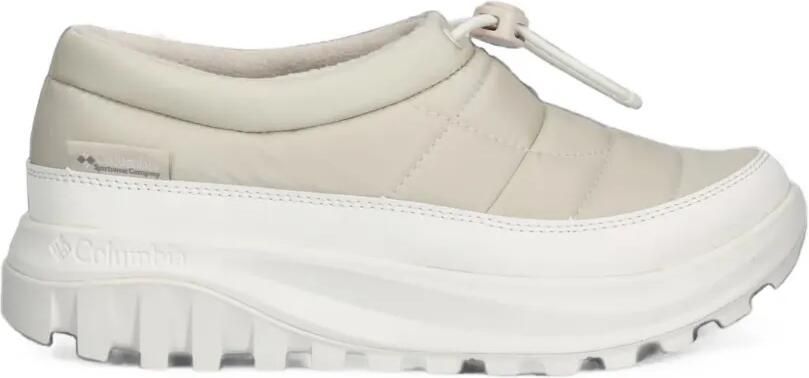 Columbia Unwind gewatteerde slippers met houtje-touwtjesluiting Beige