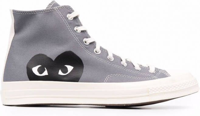 Comme Des Garçons Play x Converse Chuck 70 high-top sneakers Grijs