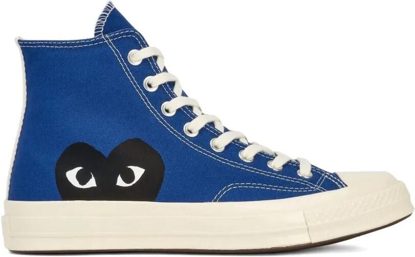 Comme Des Garçons Chuck 70 high-top sneakers met hartlogo Blauw - Foto 4