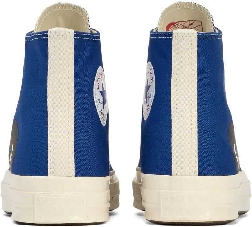 Comme Des Garçons Chuck 70 high-top sneakers met hartlogo Blauw - Foto 3