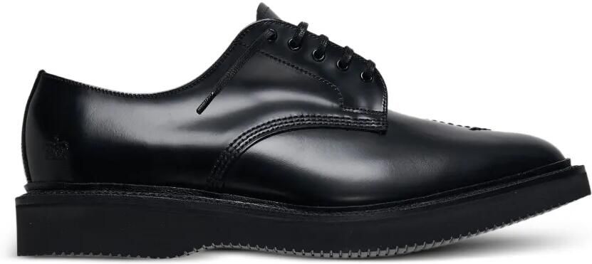 Comme des Garçons Homme Leren schoenen met borduurwerk Zwart - Foto 3
