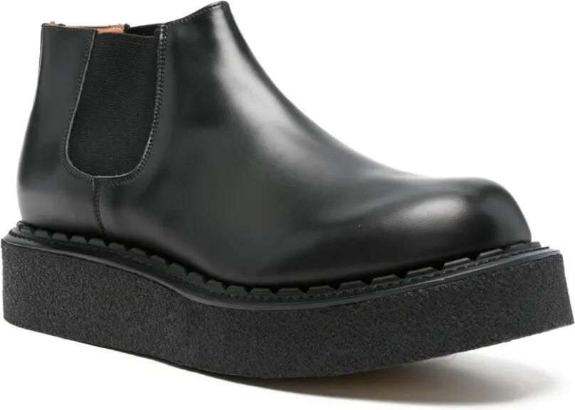 Comme des Garçons Homme Plus Chelsea laarzen met plateauzolen Zwart - Foto 3