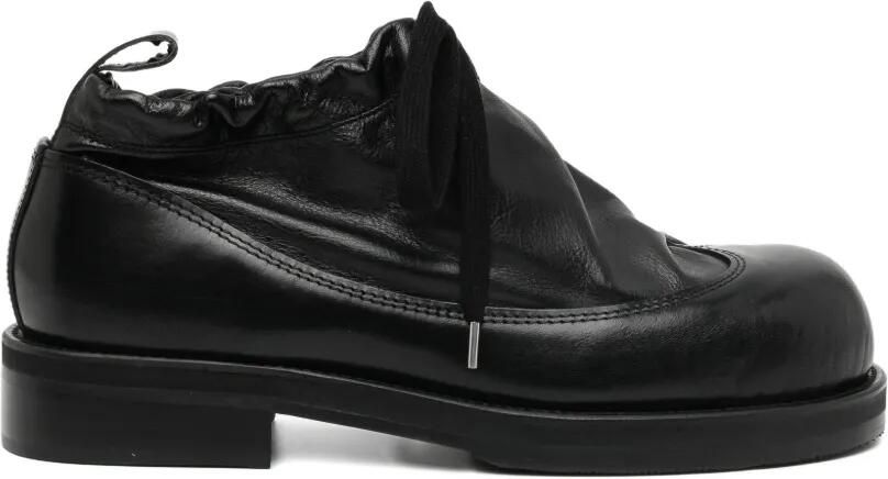 Comme des Garçons Homme Plus Leren derby schoenen Zwart