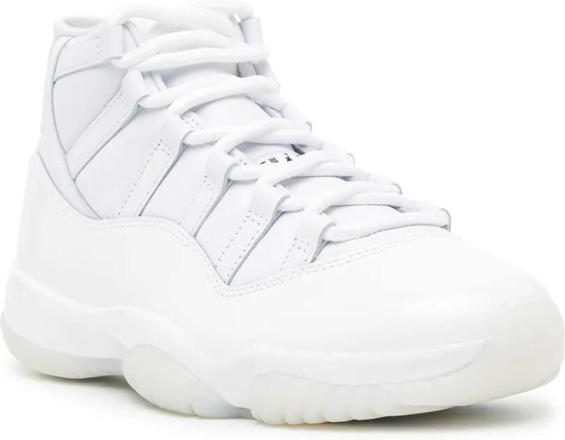 Comme des Garçons Homme Plus patent-leather high-top sneakers Wit - Foto 2