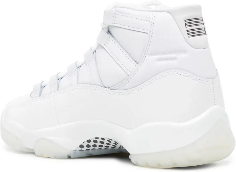 Comme des Garçons Homme Plus patent-leather high-top sneakers Wit - Foto 4