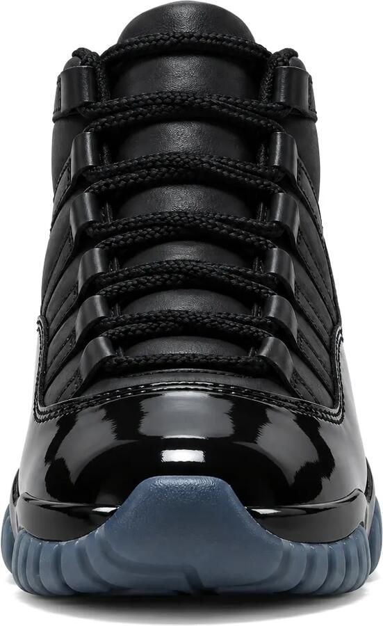 Comme des Garçons Homme Plus x Nike Jordan 11 lakleren sneakers met vlakken Zwart - Foto 3