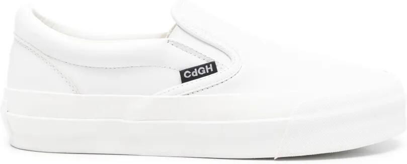 Comme des Garçons Homme Slip-on sneakers Wit