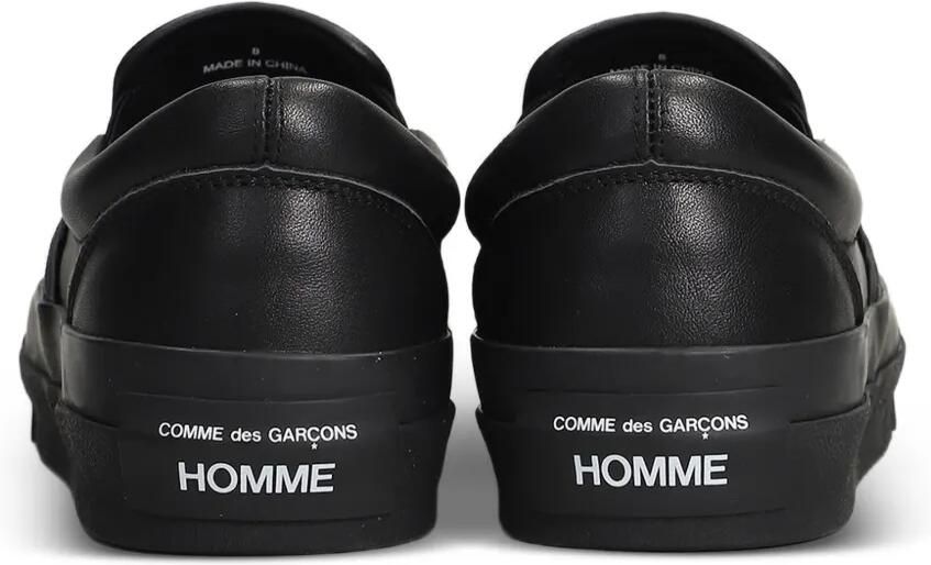 Comme des Garçons Homme Steer leren sneakers Zwart - Foto 2
