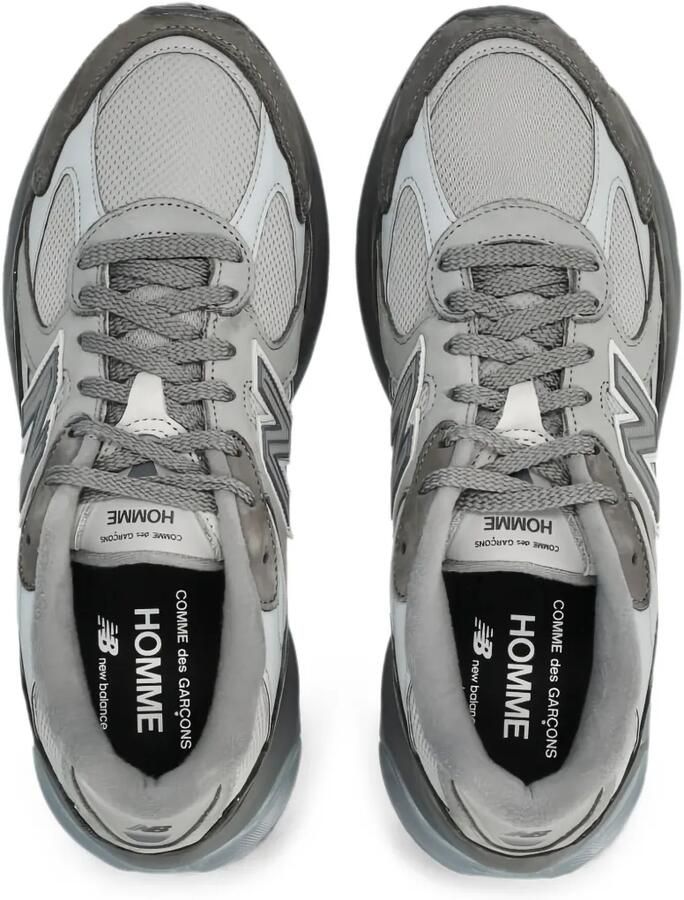 Comme des Garçons Homme x New Balance low-top sneakers met vlakken Grijs - Foto 2