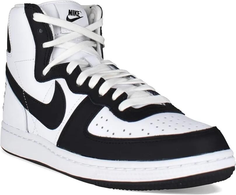 Comme des Garçons Homme x Nike high-top sneakers met Swoosh-logo Wit - Foto 2