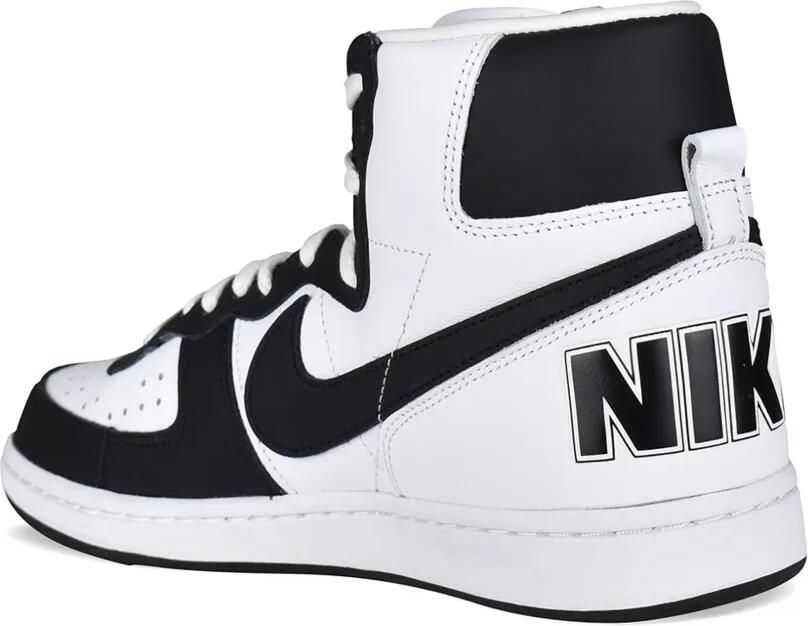 Comme des Garçons Homme x Nike high-top sneakers met Swoosh-logo Wit - Foto 3