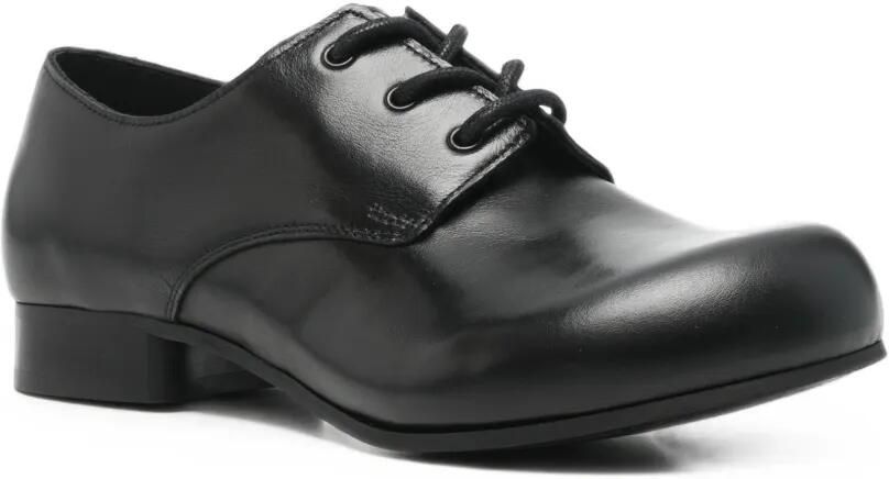 Comme Des Garçons Leren derbyschoenen met omhooggebogen neus Zwart - Foto 2