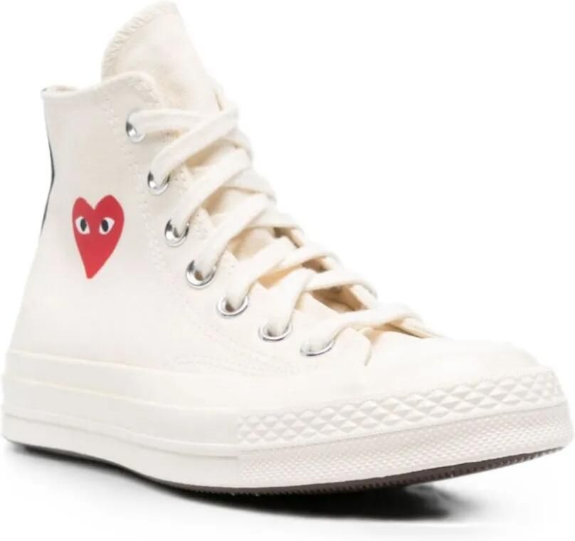 Comme Des Garçons Play Chuck Taylor high-top sneakers Beige - Foto 3