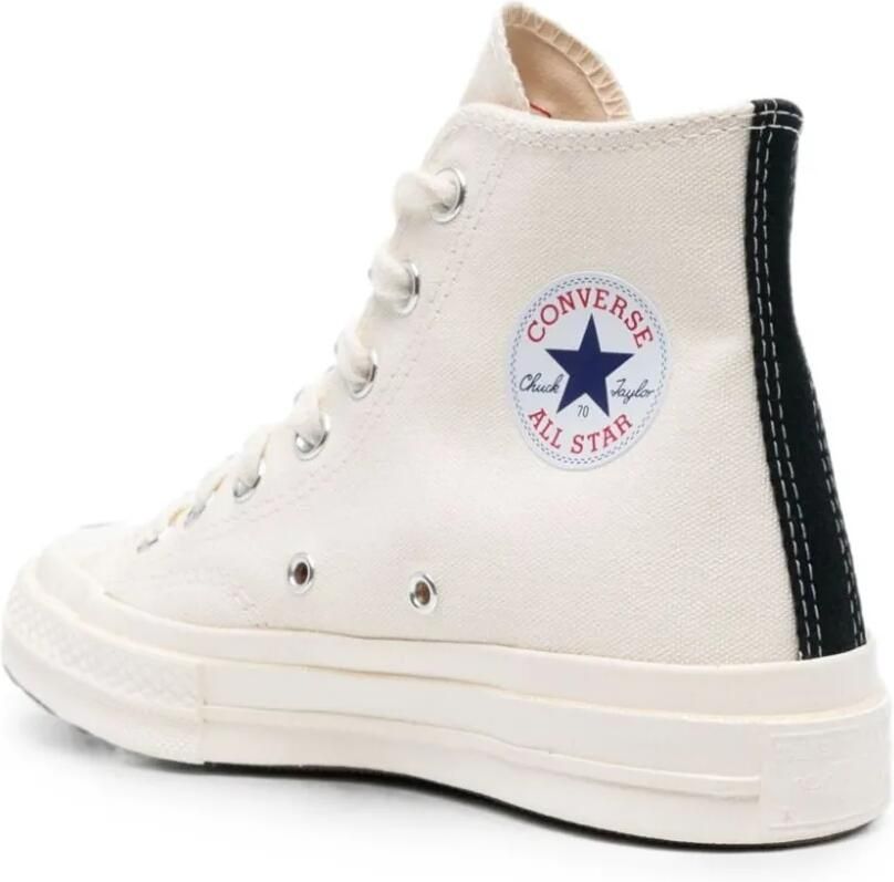 Comme Des Garçons Play Chuck Taylor high-top sneakers Beige - Foto 2