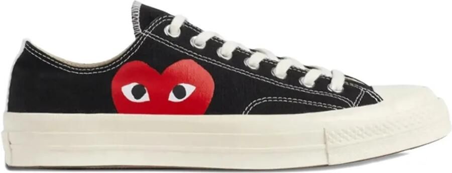 Comme Des Garçons Play x Converse Big Heart Chuck 70 sneakers Zwart