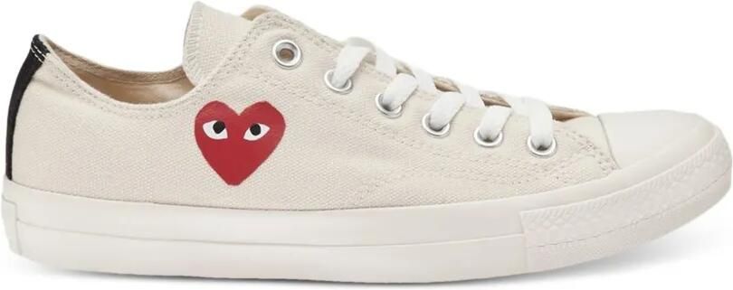 Comme Des Garçons Play x Converse Chuck 70 Big Heart sneakers Beige
