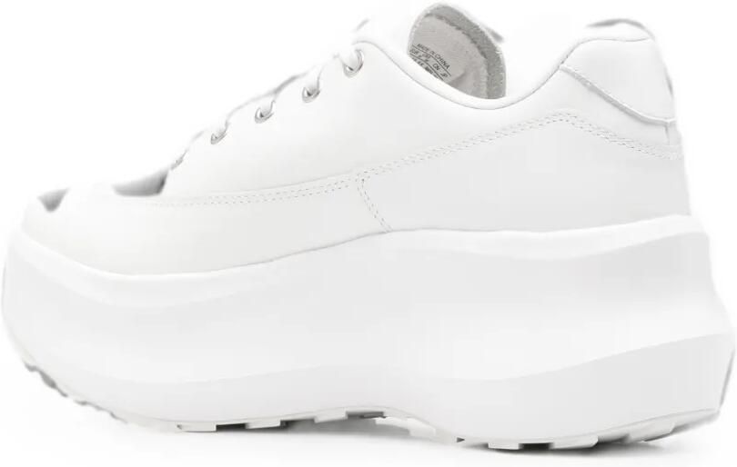 Comme Des Garçons Salomon leren sneakers met plateauzool Wit - Foto 2