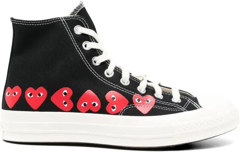 Comme Des Garçons x Converse Chuck Taylor 70 high-top sneakers Zwart