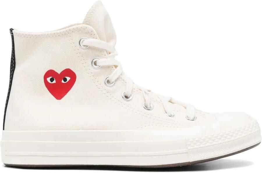 Comme Des Garçons x CONVERSE PLAY Chuck Taylor'70 sneakers Wit