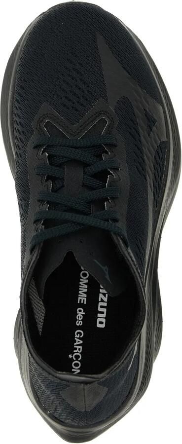 Comme Des Garçons x Mizuno Wave Rebellion Pro 3 opengewerkte sneakers Zwart