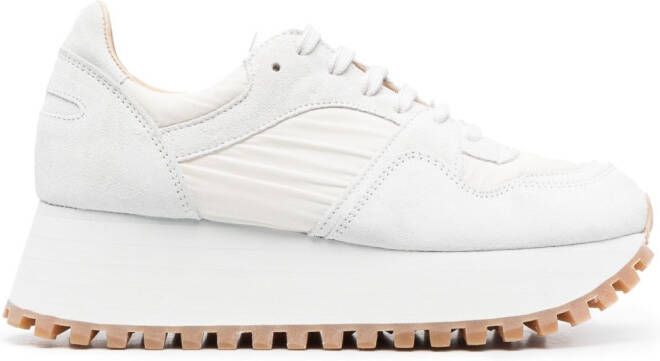 Comme Des Garçons Comme Des Garçons x Spalwart sneakers met plateauzool Wit