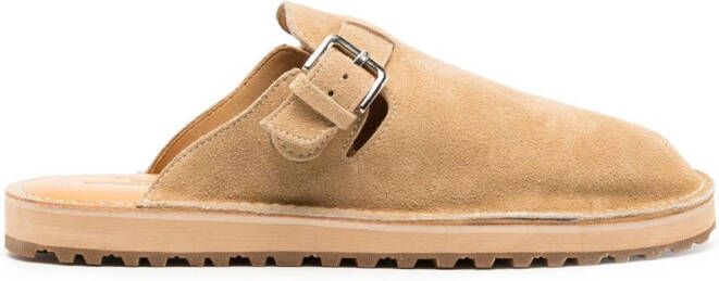 Comme des Garçons Homme Leren riem Bruin