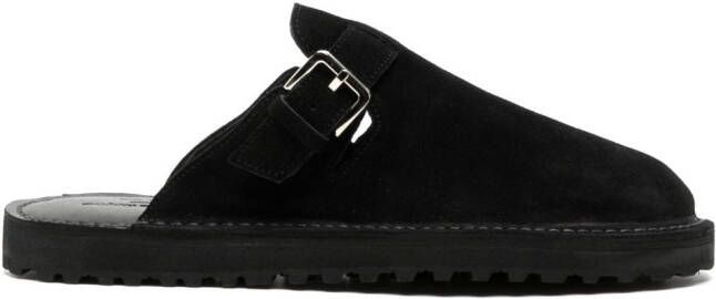Comme des Garçons Homme Leren riem Zwart