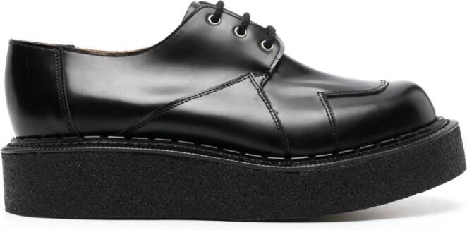 Comme des Garçons Homme Plus x George Cox Overlaid Gibson derby schoenen Zwart