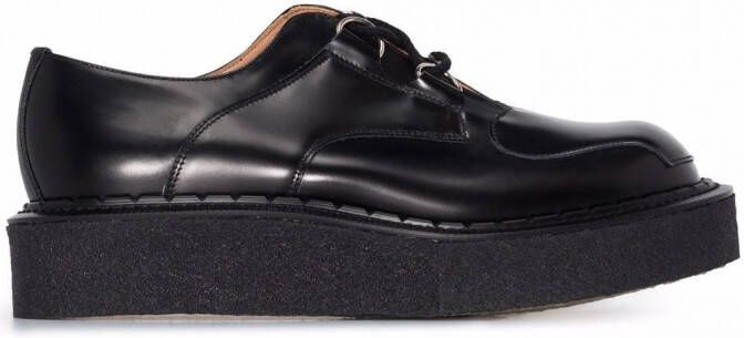 Comme des Garçons Homme Plus x George Cox x John Moore Ghillies sneakers Zwart