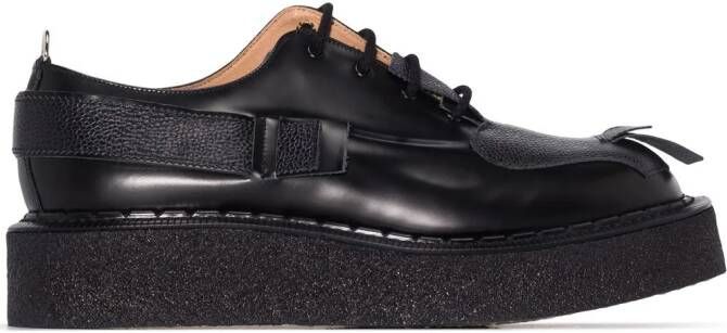 Comme des Garçons Homme Plus x George Cox x John Moore Ghillies schoenen Zwart