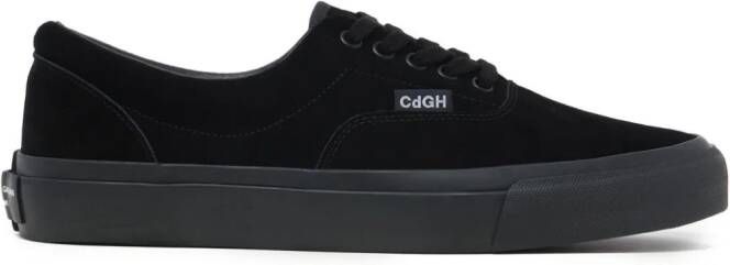Comme des Garçons Homme Sneakers met logo-reliëf Zwart